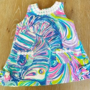 Lily Pulitzer 12-18 months baby outfit! Two piece set (top & diaper cover)